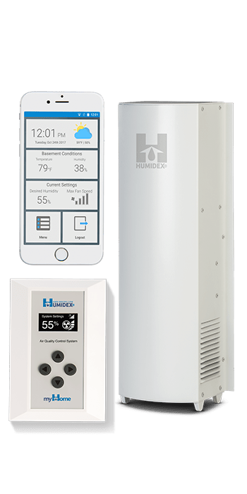 HCS-CmH Humidex Crawlspace Unit with HCS & myHome Technologi ... Image 1