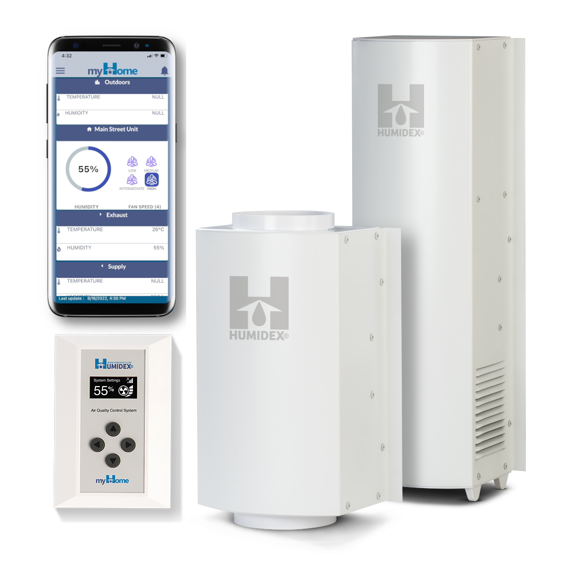 HCS-CmHBa-Hdex - Humidex Crawlspace Combo with HCS &amp; myHome ... Image 1